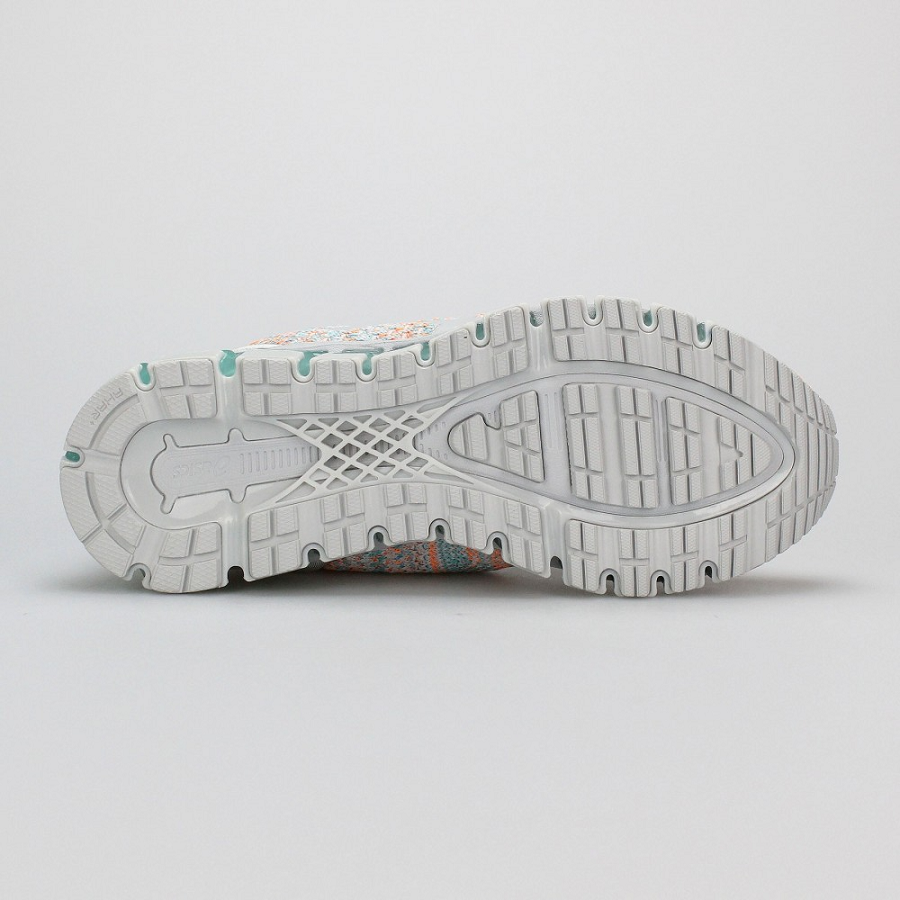 Giày Asics Gel-Quantum 360 Knit 'Grey Orange' T890N-9609 - Ảnh 4