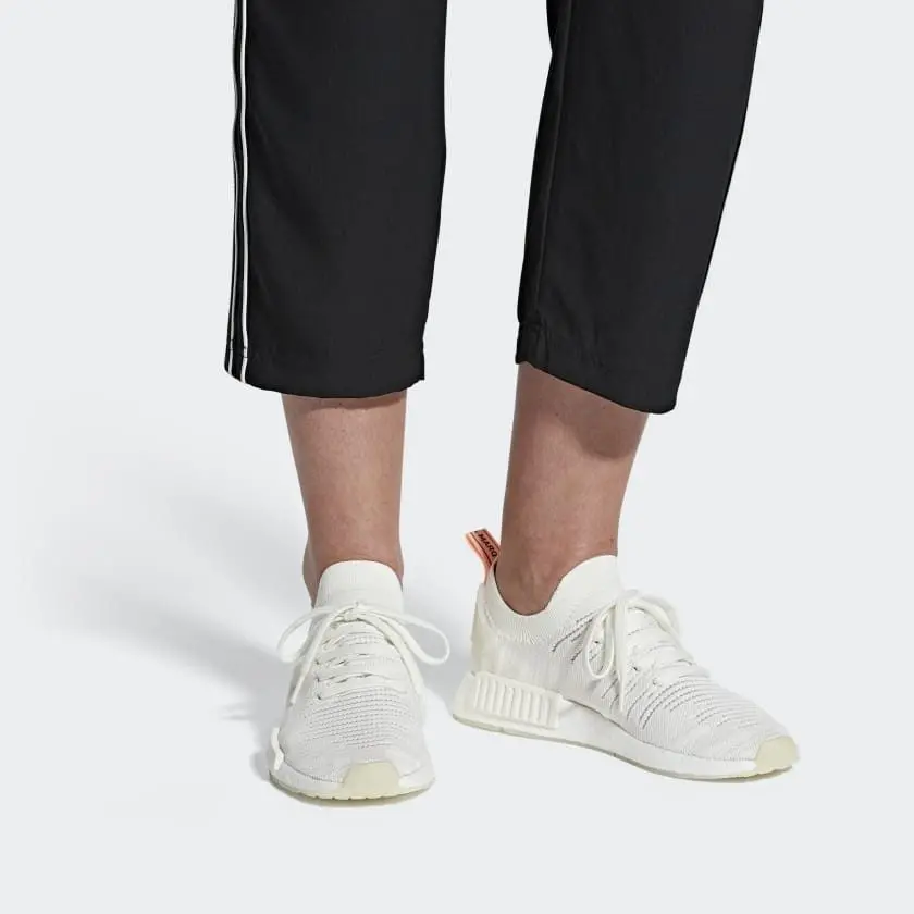 Alternative view of Giày Adidas NMD R1 STLT Running White Clear Orange B37655