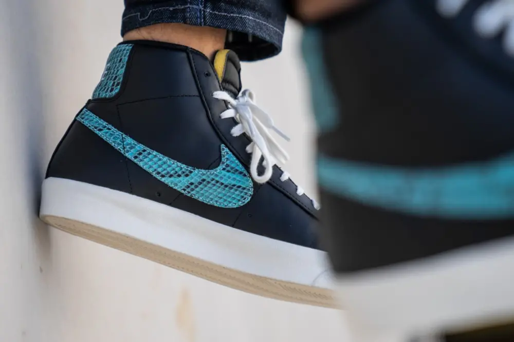 Giày Nike Blazer Mid VNTG 'Snakeskin' CI1176-001 - Ảnh 5