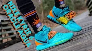 Alternative view of Giày Nike Kyrie 6 EP 'Animal Print - Oracle Aqua' BQ4631-300