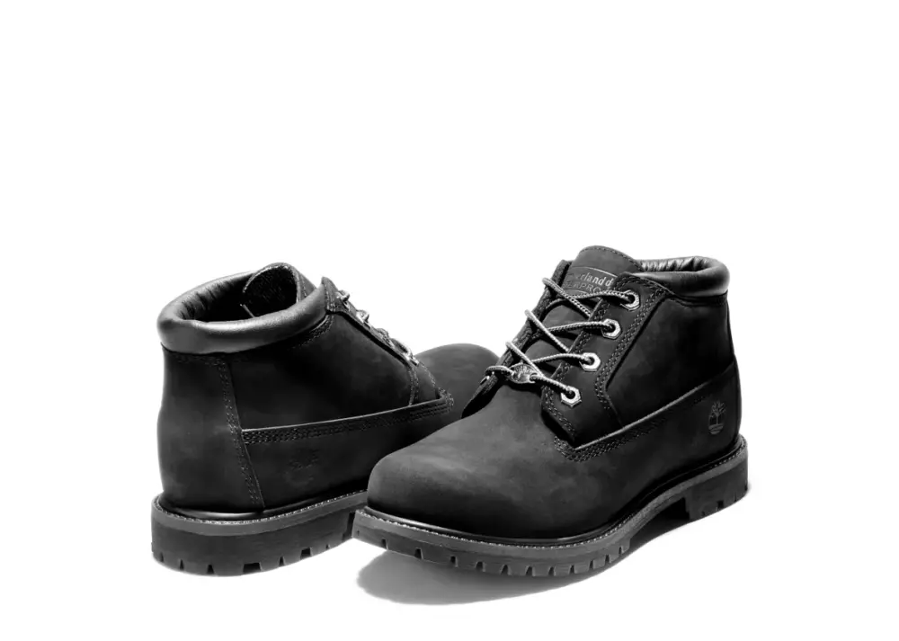 Giày Timberland Classic Waterproof Chukka Black TB03208501 - Ảnh 3
