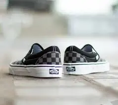 Giày Vans Slip-On 'Black Pewter Checkerboard' VN000EYEBPJ - Ảnh 4