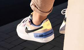 Giày Nike Wmns Air Force 1 Shadow 'Crimson Tint Volt' CU8591-001 - Ảnh 6