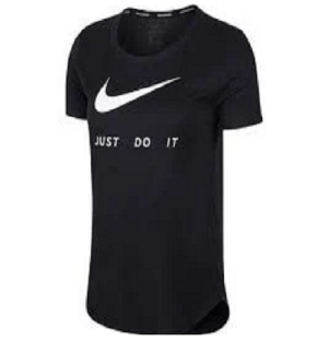 Áo Nike Women’s Short-Sleeve Running Top ‘Black White’ CJ1971-010