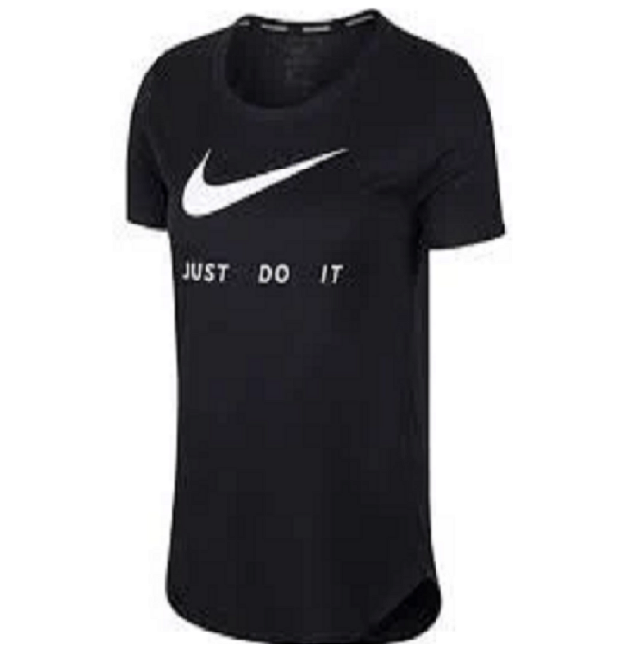Áo Nike Women’s Short-Sleeve Running Top ‘Black White’ CJ1971-010