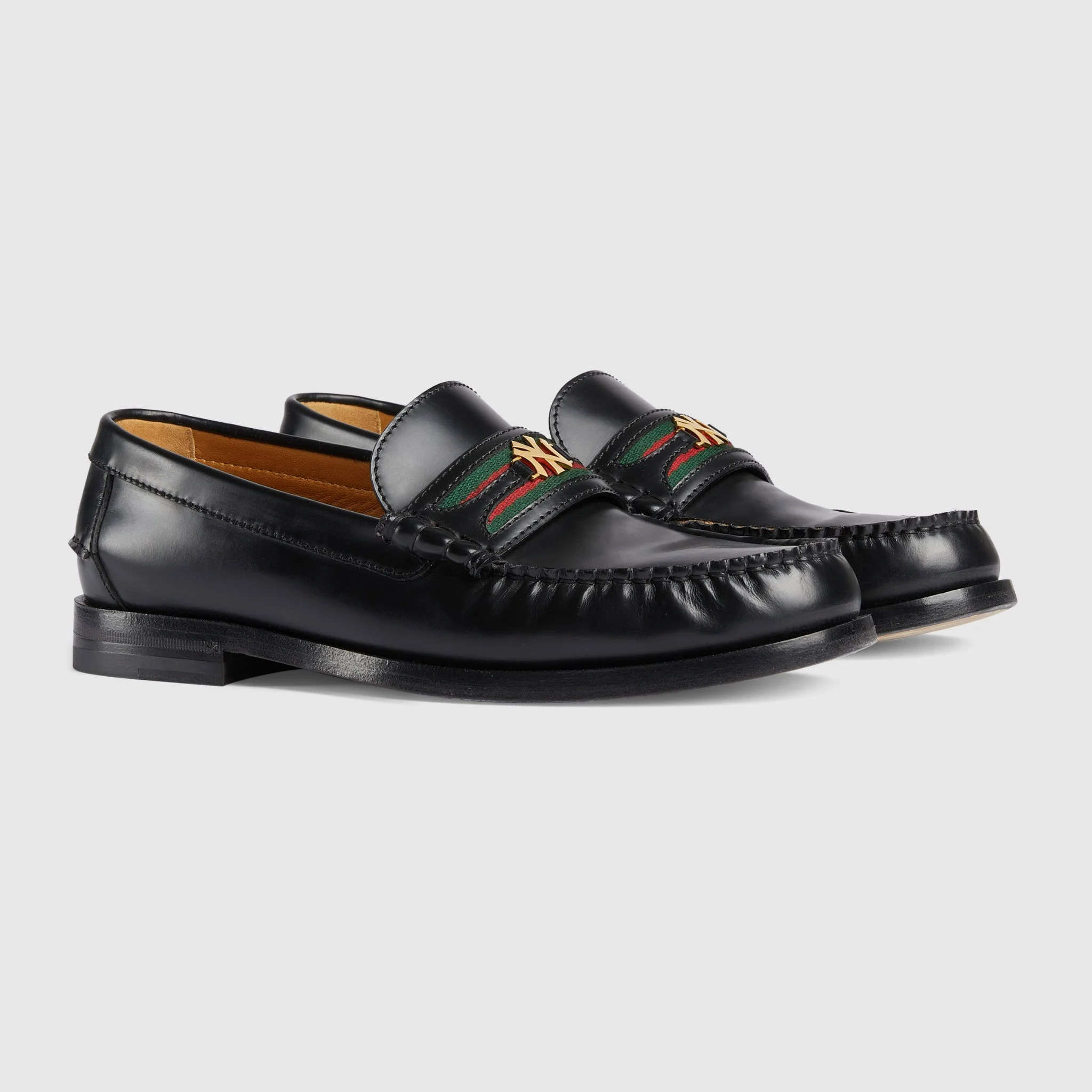 Giày Gucci Loafer With Yankees™ Detail 'Black' 723176-17X10-1060 - Ảnh 6