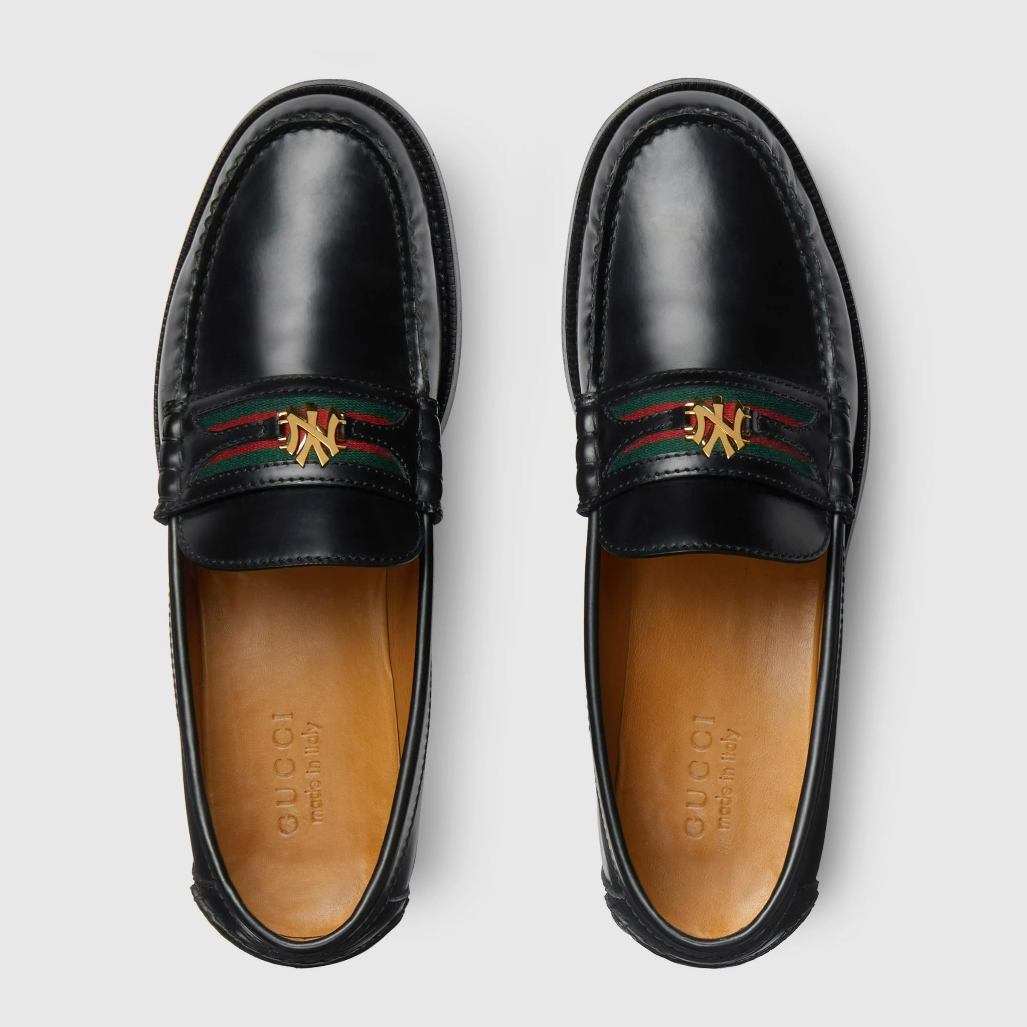 Giày Gucci Loafer With Yankees™ Detail 'Black' 723176-17X10-1060 - Ảnh 4