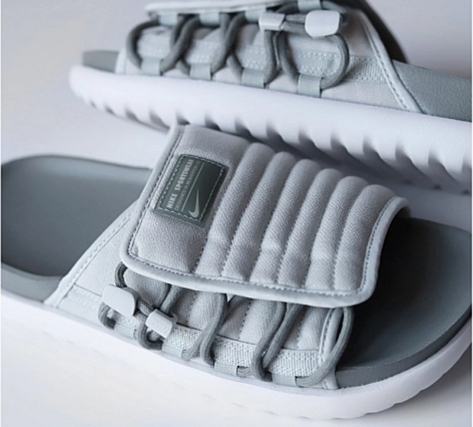 Dép Nike Asuna 2 Slide ‘Light Silver’ DX6865-001 - Ảnh 4