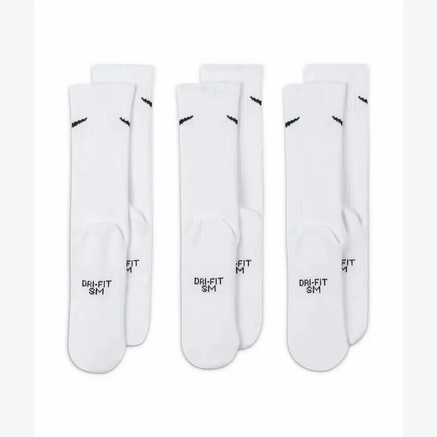 Tất Nike Cổ Cao DriFit Cushioned 'White' - Ảnh 4