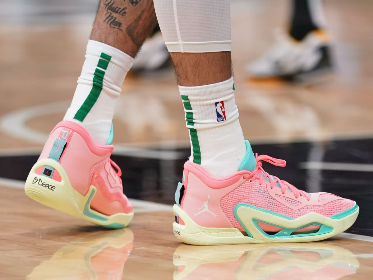 Giày Nike Air Jordan Tatum 1 'Pink Lemonade' DX6733-600 - Ảnh 3