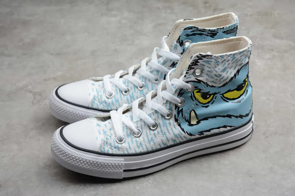 Giày Converse Chuck Taylor All Star High 'Yeti Snowman' 169350C - Ảnh 3