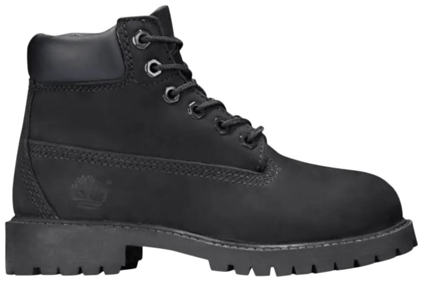Giày Timberland 6 Inch Premium Junior 'Black' TB012907