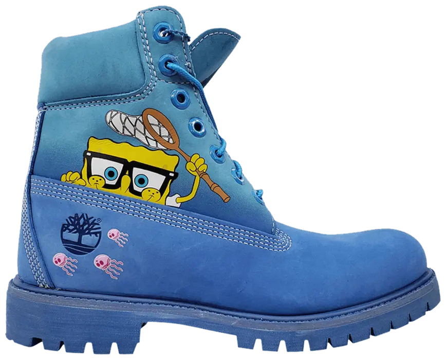 Giày Timberland SpongeBob 'Bright Blue' TB0A22T4-J45