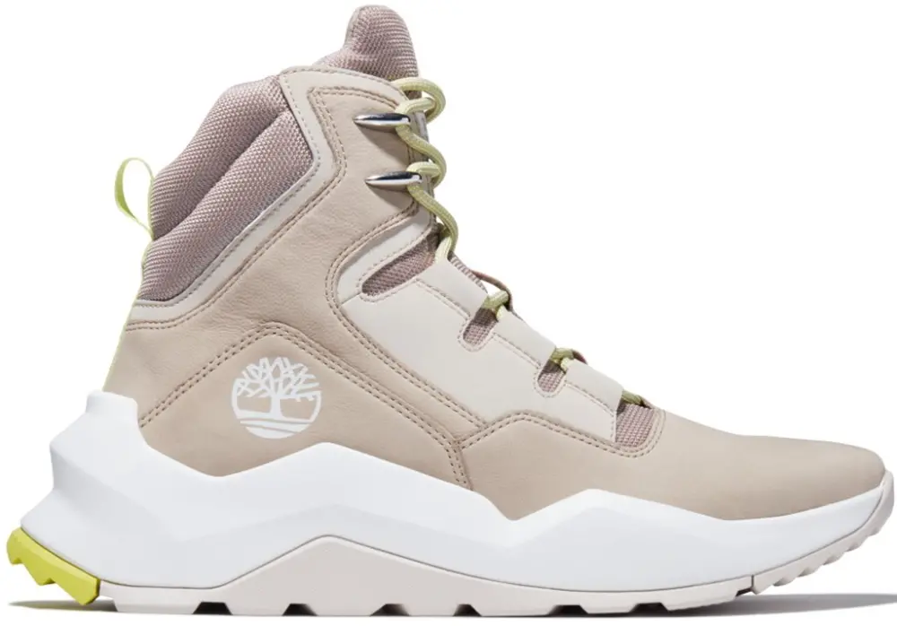 Giày Timberland Men's Light Beige Nubuck Leather Madbury Side Zipper Casual A2HGF