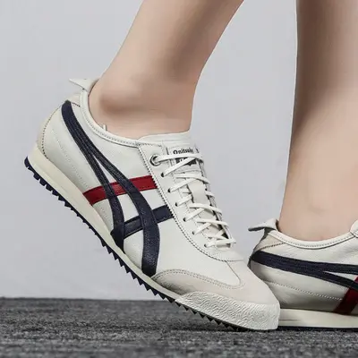 Giày Onitsuka Tiger Mexico 66 SD 'Cream Peacoat' 1183A872-101 - Ảnh 5