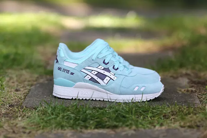 Giày Asics Wmns Gel Lyte 3 'Snowflake' H478L-4101 - Ảnh 5