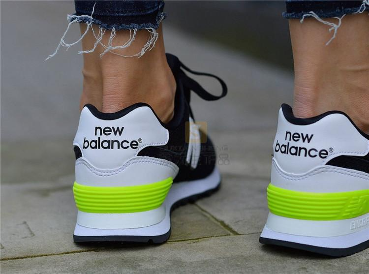 Giày New Balance Wmns 574 'Black' WL574CNA - Ảnh 5