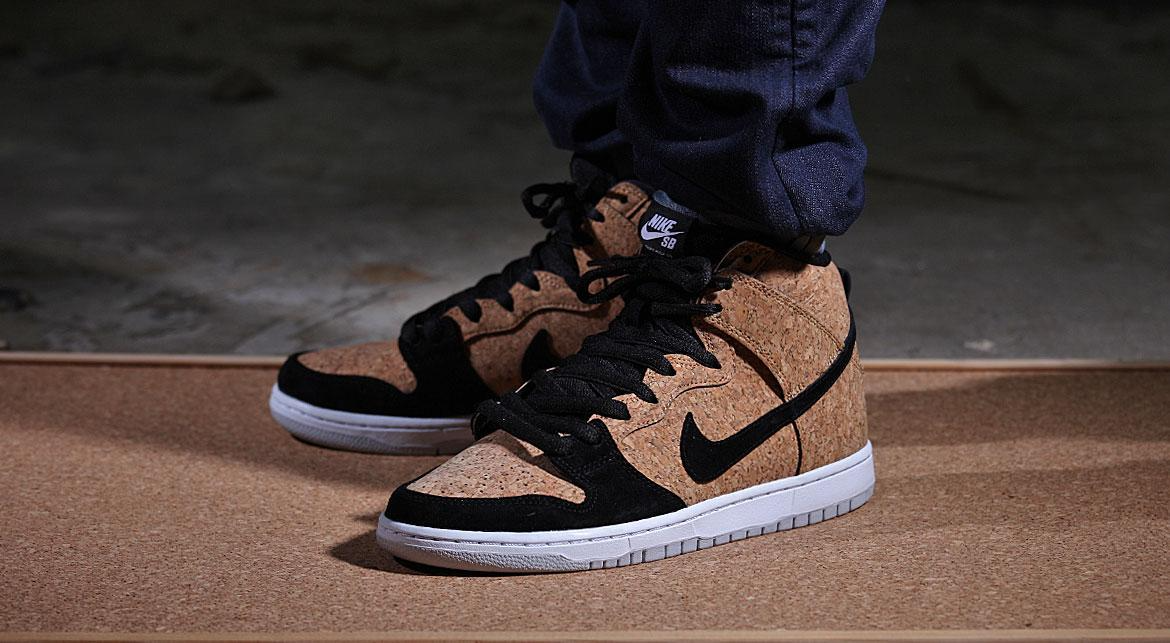 Giày Nike SB Dunk High Premium SB 'Cork' 313171-026 - Ảnh 5