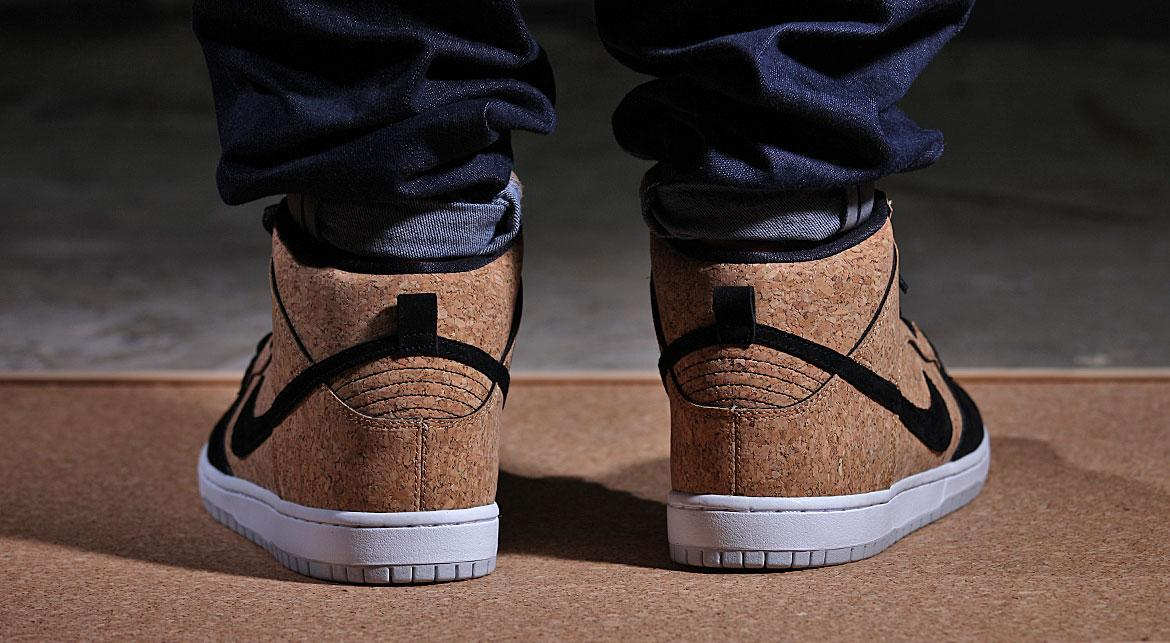 Giày Nike SB Dunk High Premium SB 'Cork' 313171-026 - Ảnh 6