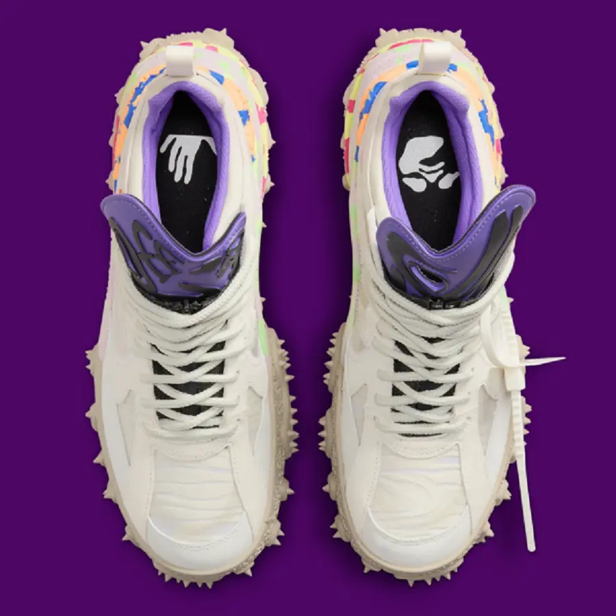 Giày Nike Air Terra Forma Off-White ‘White Purple’ DQ1615-100 - Ảnh 3