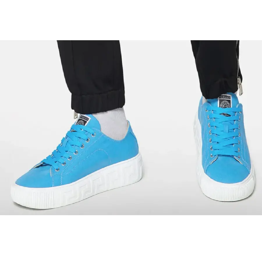 Alternative view of Giày Versace Greca Trainers Blue DSU8404-DTE3G-1U30P