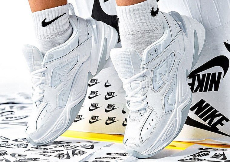 Giày Nike M2K Tekno 'White Pure Platinum' AO3108-100 - Ảnh 2