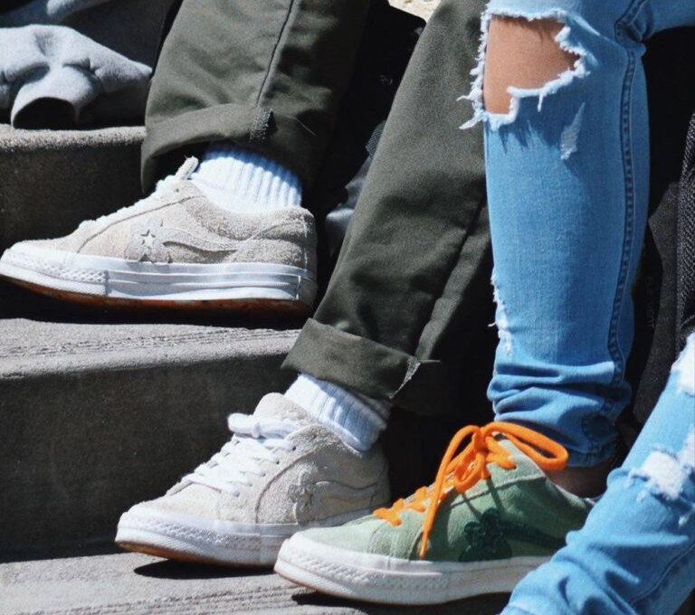 Giày Converse Golf Le Fleur x One Star Ox 'Vanilla' 160324C - Ảnh 3