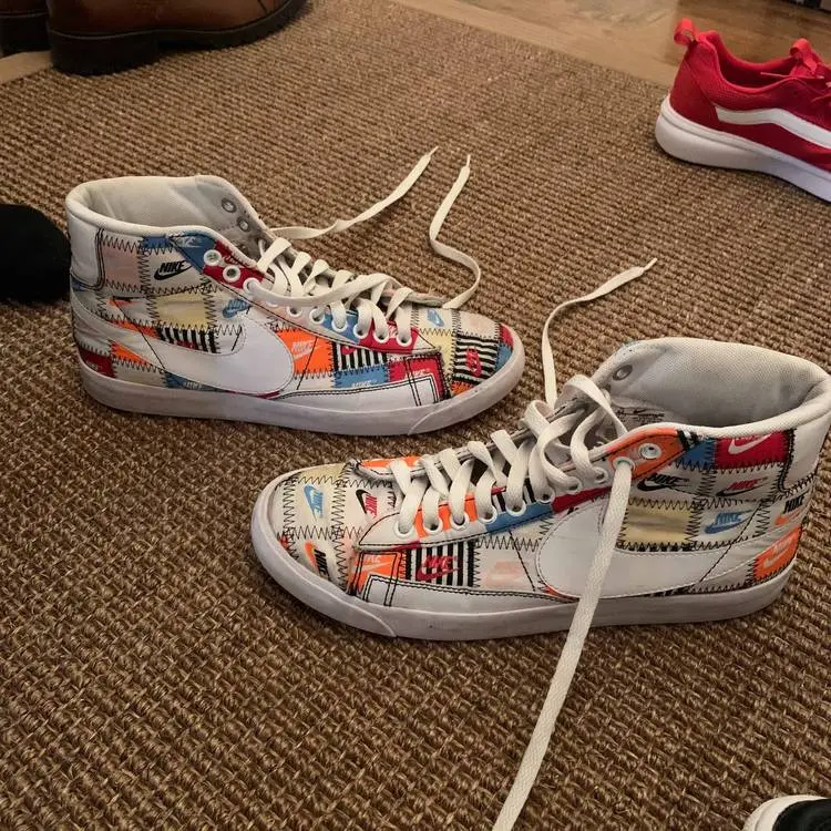 Alternative view of Giày Nike Blazer Mid 'Patchwork' CI9887-100