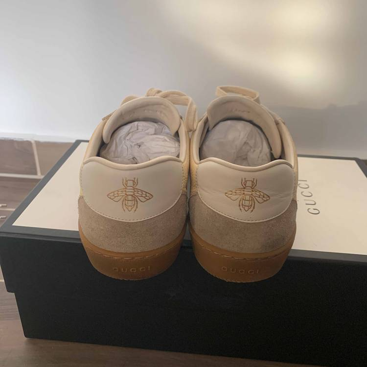 Giày Gucci G74 Web Low 'Oatmeal' 624486-0PV20-9560 - Ảnh 4