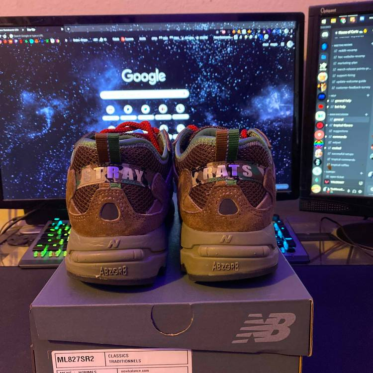 Giày New Balance Stray Rats x 827 ‘Sewer Stompers’ ML827SR2 - Ảnh 7
