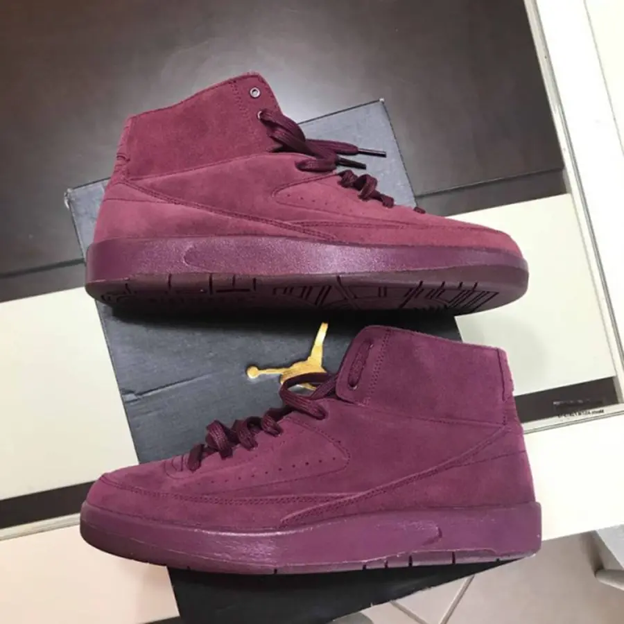 Giày Nike Air Jordan 2 Retro Deconstructed 'Bordeaux' 97521-606 - Ảnh 3