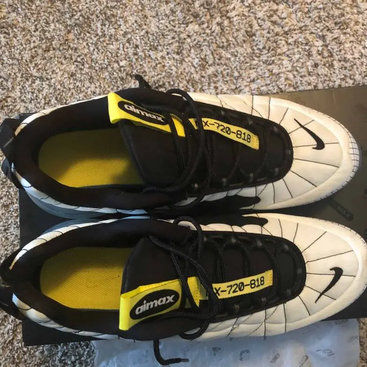 Alternative view of Giày Nike Air Max 720-818 'Yellow' CI3871-100