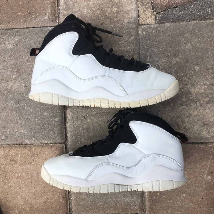 Giày Nike Air Jordan 10 Retro BG 'I'm Back' 310806-104 - Ảnh 3