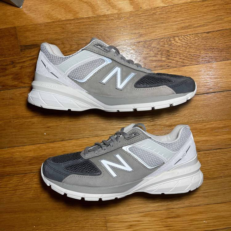 Giày New Balance 990v5 Made In USA ‘Marblehead Black’ M990BM5 - Ảnh 2