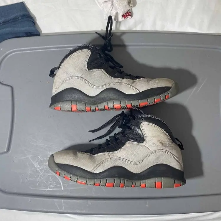 Giày Nike Air Jordan 10 Retro 'Steel' 2013 310805-103 - Ảnh 3