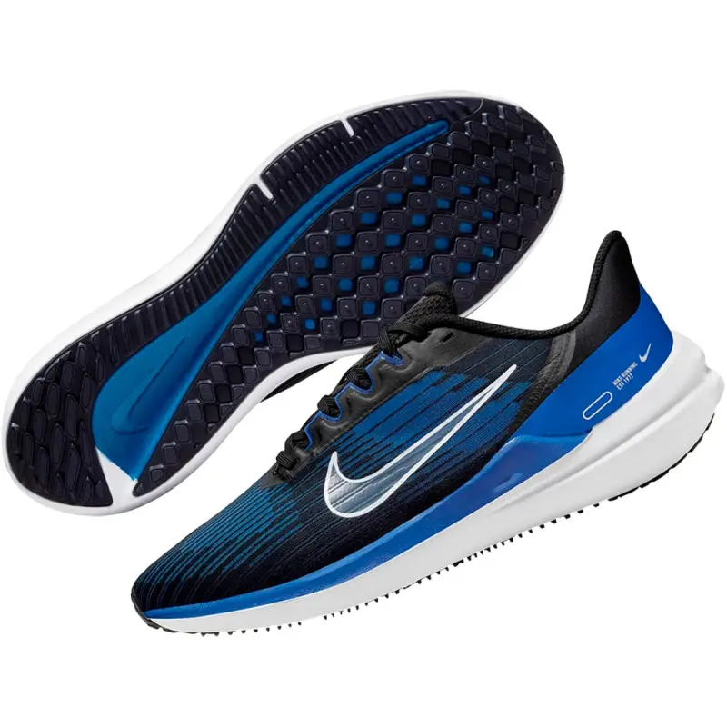 Giày Nike Air Winflo 9 'Black Old Royal' DD6203-004 - Ảnh 6