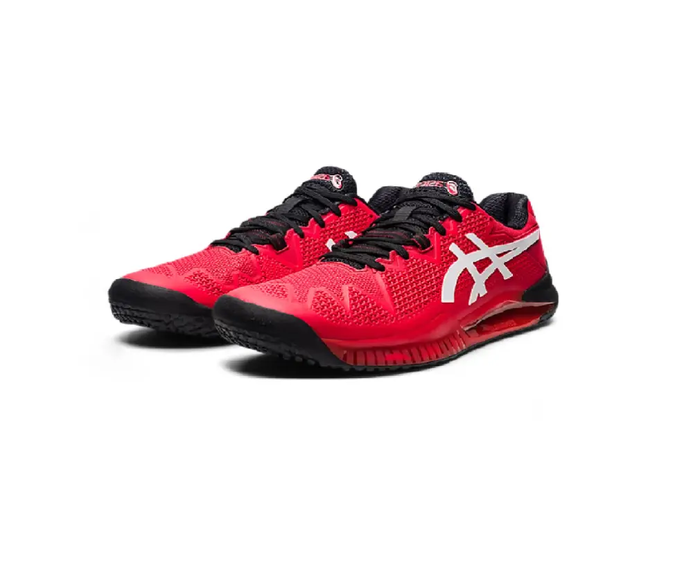 Giày Asics Gel Resolution 8 'Red Black' 1041A079-601 - Ảnh 4