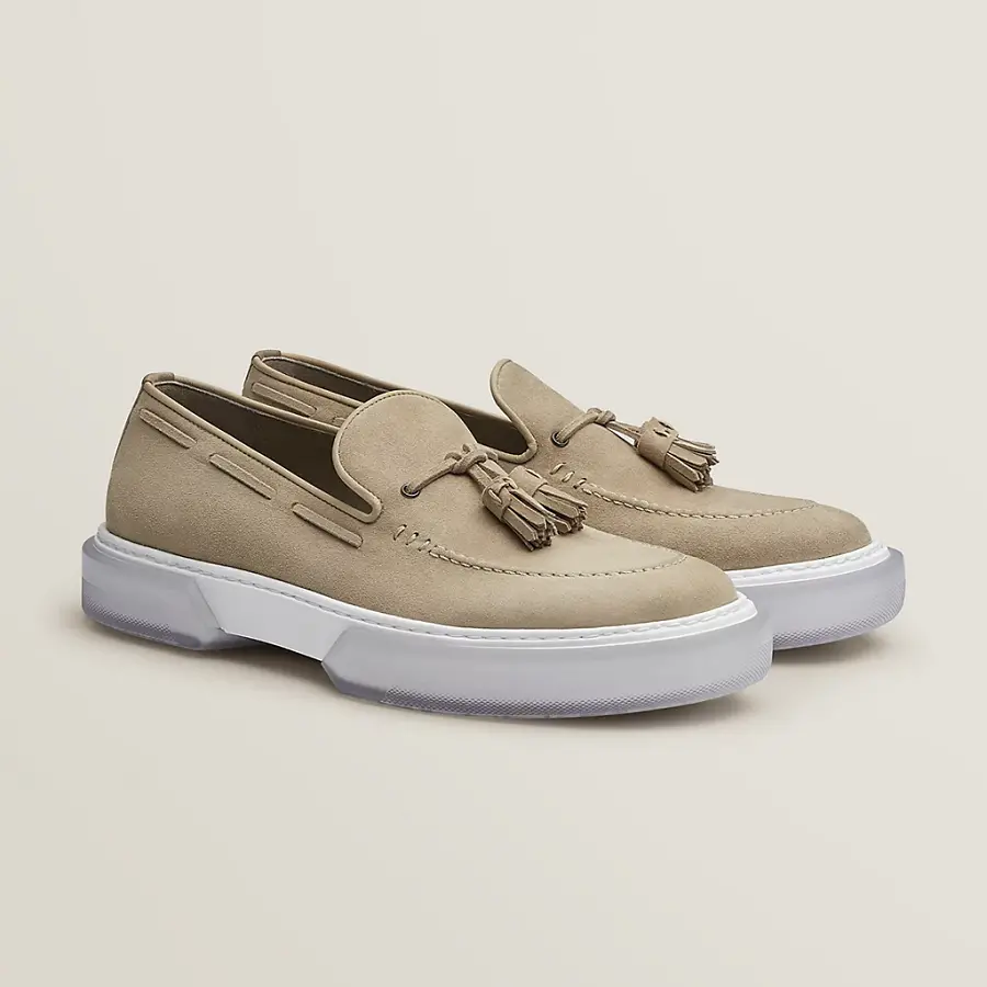 Alternative view of Giày Hermes Ecoutes Loafer 'Beige Sable' H221940ZAC9410