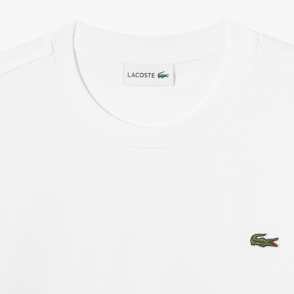 Áo Lacoste Basic Crew Neck T-Shirt 'White' TH080E-53G-001 - Ảnh 2