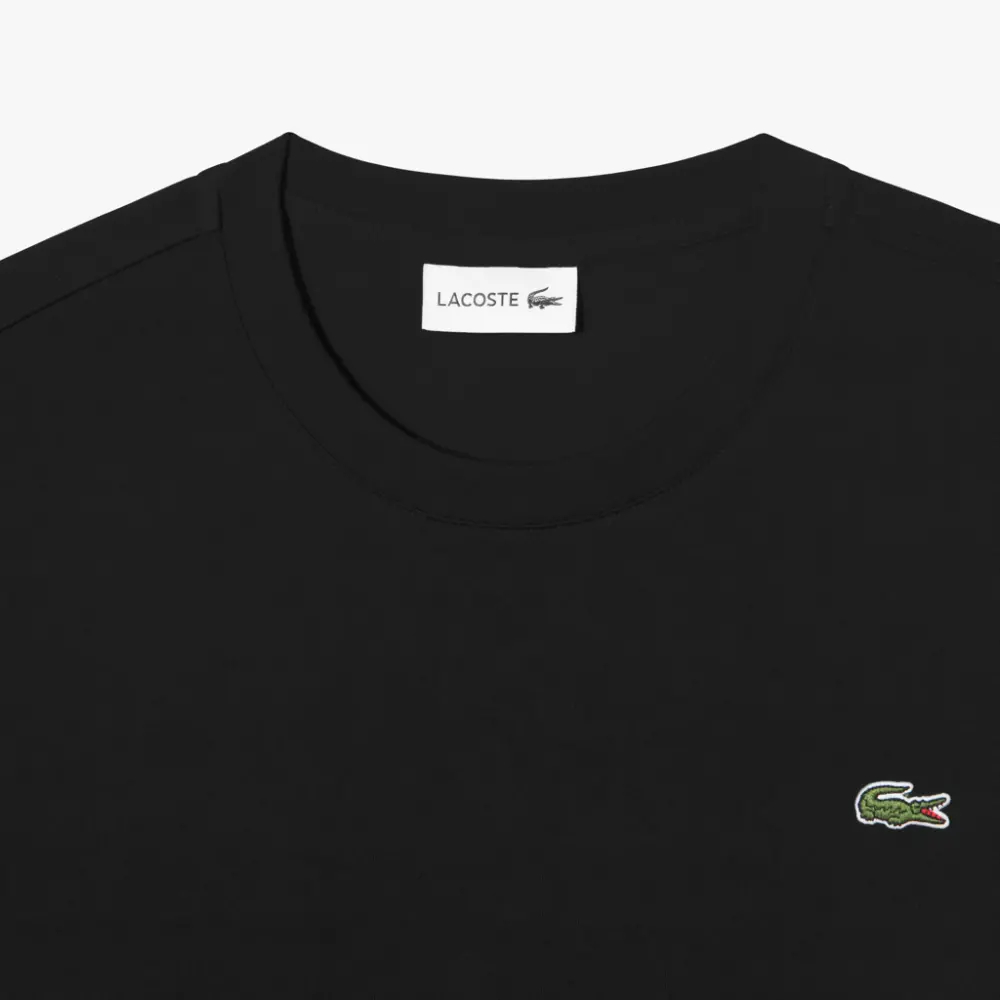 Alternative view of Áo Lacoste Basic Crew Neck T-Shirt 'Black' TH080E-53G-031