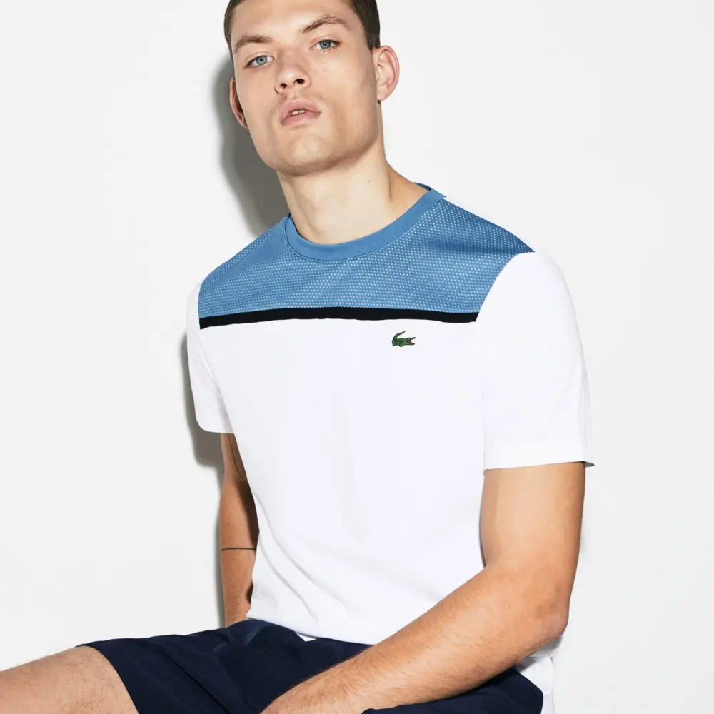 Áo Lacoste Crew Neck T Shirt TH3472-9YM - Ảnh 4