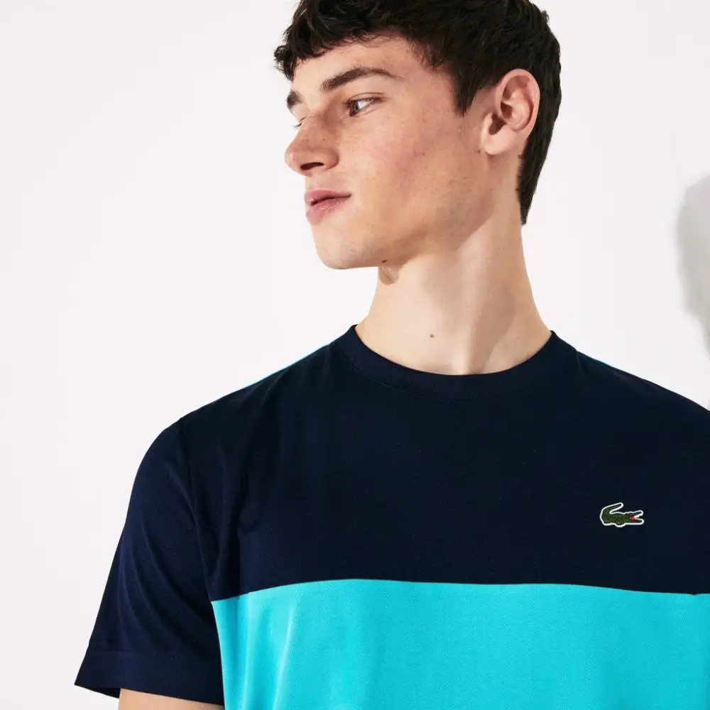Alternative view of Áo Lacoste Tee SPORT Perfomance Turquoise 2020 TH4856-51-2YE