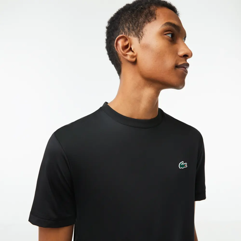 Áo Lacoste Sport Slim Fit Stretch Jersey T-Shirt 'Black' TH5207-53G-031 - Ảnh 4