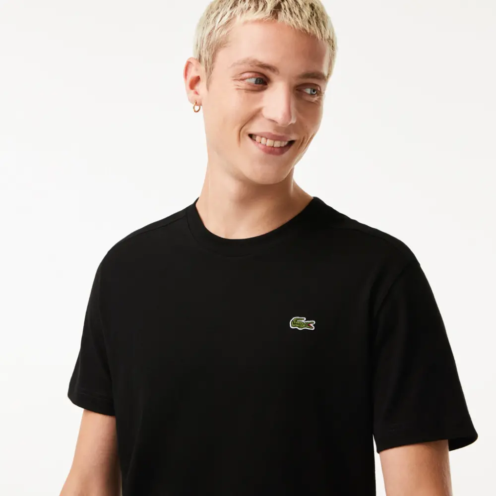 Áo Lacoste Sports Breathable T-shirt 'Black' TH7618-53G-031 - Ảnh 4