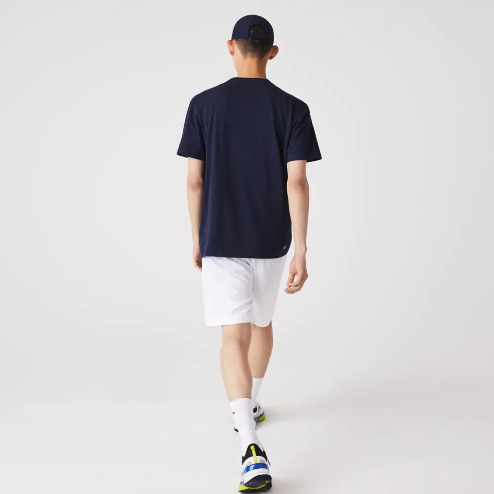 Áo Lacoste Sports Breathable T-shirt 'Dark Blue' TH7618-53G-166 - Ảnh 4