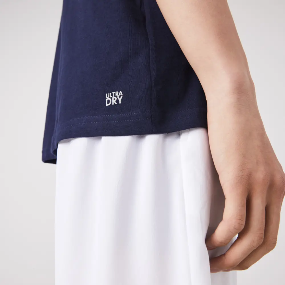 Áo Lacoste Sports Breathable T-shirt 'Dark Blue' TH7618-53G-166 - Ảnh 5