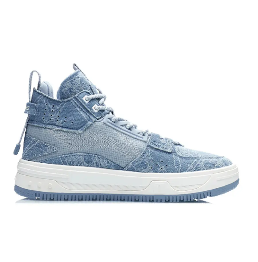 Giày Li Ning Wuxing Series Xingchuan High Top Classic Casual Dark BlueAGCR467-5 - Ảnh 5