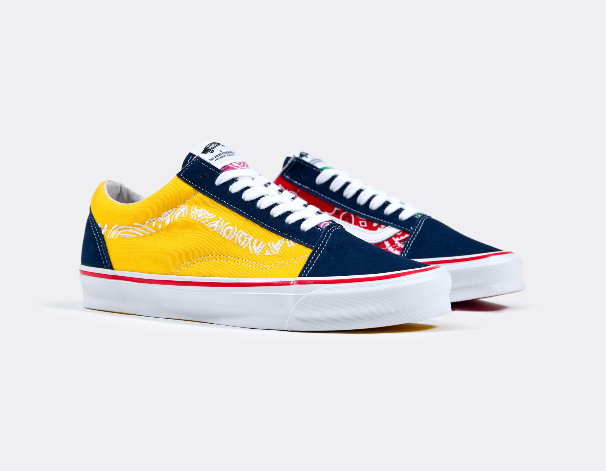 Giày Vans Bedwin & The Heartbreakers x Old Skool 'Bandana Pack' VN0A4P3X9VM - Ảnh 5