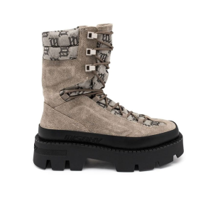 Giày MSIBHV The Ibiza Boot Monogram Taupe 3121BM616