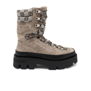 Giày MSIBHV The Ibiza Boot Monogram Taupe 3121BM628